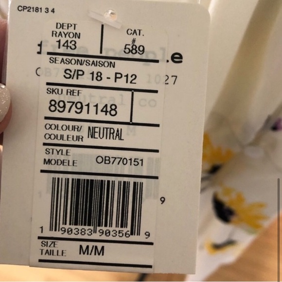 FREE PEOPLE TIME ON MY SIDE FLORAL WRAP DRESS - Picture 5 of 5